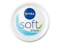 NIVEA Soft Crème de soin hydratante (1 x 375 ml), Pot de crème pour le corps à l’hydratation intense, Soin corporel contenant de l’huile de jojoba et de la vitamine E