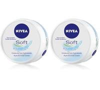 NIVEA SOFT Crème de soin multi-usage hydratante 48H (1 x 50 ml), Soin hydratant Visage, Corps & Mains à la vitamine E & Huile de Jojoba, Formule Vegan lègère, 95% ingrédients d'origine naturelle