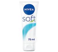NIVEA SOFT Crème de soin multi-usage hydratante 48H (1 x 75 ml), Soin hydratant Visage, Corps & Mains à la vitamine E & Huile de Jojoba, Formule Vegan lègère, 95% ingrédients d'origine naturelle