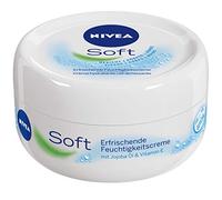 Nivea Soft Creme Erfrischende Feuchtigkeitscreme, 4er Pack (4 x 200 ml)