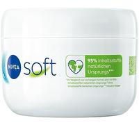 NIVEA Soft Crème hydratante et rafraîchissante, légère à la vitamine E et à l'huile de jojoba 100 % naturelle, à absorption rapide pour une hydratation intense (375 ml)