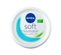 Nivea Soft Crème de soin hydratante multi-usage – huile de jojoba et vitamine E – 100 ml
