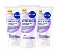 Nivea Soin De Jour Apaisant LSF 15 Sans Parfum 50 ml Lot De 3