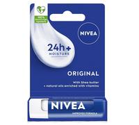 Nivea Soin des lèvres Original Care Beurre de karité Huiles naturelles 24h d'hydratation