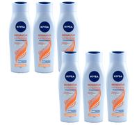 Nivea Soin Shampooing Réparateur 6 X 250ml pour Abimés, Abîmés Cheveu