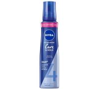 Nivea Styling Lot de 6 mousses coiffantes pour cheveux Tenue 4 - Care & Hold - 150 ml