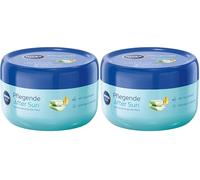 NIVEA SUN After Sun Baume nourrissant, lotion rafraîchissante après bain de soleil, baume apaisant à l'aloe vera bio et à l'acide hyaluronique pour 48h d'hydratation (300 ml) (Lot de 2)