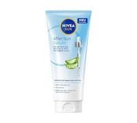 NIVEA SUN After Sun Sérum hydratant à l'aloe vera bio, à la vitamine E et à l'acide hyaluronique, lotion après soleil pour aider à la régénération de la peau après un bain de soleil (100 ml)