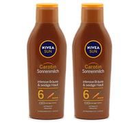 Nivea Sun Carotene SPF 6 Sun Milk, 2 paquets (2 x 200 ml)