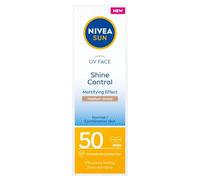 Nivea Sun Crème matante de peau de couleur de peau de nivellement de visage avec la protection élevée, Spf 50, 50 ml