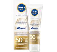 Nivea Sun Crème solaire UV pour le visage Experte anti-taches pigmentaires SPF 50+, crème solaire non grasse avec thiamidol breveté, soin du visage avec hyaluronique et vitamine E (40 ml)