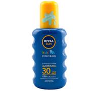 Nivea Sun Enfants Protection & Play 3 X 200ml Vaporiser LSF30 Étanche -pour