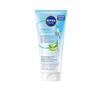 NIVEA SUN - Gel-Sérum Après Soleil Visage & Corps - Restaure 100% de l'Hydratation - Aloe Vera Bio & Acide Hyaluronique - Texture Ultra-Légère - Absorption Rapide - Tous Types de Peaux - 100 ml