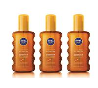 Nivea Sun Huile Huile Solaire en spray SPF 6, lot de 3 (3 x 200 ml)