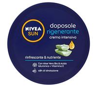 NIVEA Sun Intensive Regenerating After Sun Cream 300 ml Crème Corps Après-Soleil à l'Aloe Vera Bio, Acide Hyaluronique et Vitamine E, Crème Corps Hydratante et Rafraîchissante