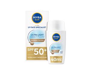 NIVEA SUN Lait solaire UV ultra-léger medium SPF 50+ - 40 ml