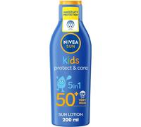 NIVEA Sun Lotion Pour Enfants SPF 50 200 ml Non Parfumée Hydratante