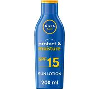 Nivea Sun Moisturising Sun Lotion Medium SPF15 With Immediate UVA / UVB Protection - 200ml