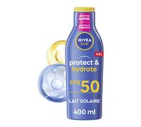 NIVEA SUN Potect & Hydrate Lait protection solaire SPF 50+ - 400 ml