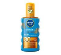 Nivea Sun Protect and Bronze Sunscreen Oil for Tanning SPF30 x 200 ml (lot de 1)