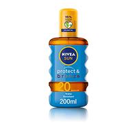 Nivea Sun Protect and Bronze Tan Activating Protecting Oil Medium SPF 20 - 200 ml by NIVEA