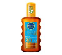NIVEA SUN Protect & Bronze Huile solaire en aérosol SPF 30 200 ml