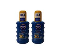 NIVEA Sun Protection & Soin Protège Et Maintient la Peau SPF 30- 2x200ml Nouveau