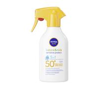NIVEA SUN - Spray Solaire Babies & Kids Sensitive Protect FPS 50+ (1 x 250 ml), Protection Très Haute, Ultra Résistant à l'Eau, Crème Solaire pour Peau Fragile des Enfants et Bébés avec Vitamine E