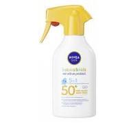 NIVEA SUN - Spray Solaire Babies & Kids Sensitive Protect FPS 50+ (1 x 250 ml), Protection Très Haute, Ultra Résistant à l'Eau, Crème Solaire pour Peau Fragile des Enfants et Bébés avec Vitamine E