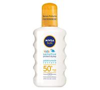 NIVEA SUN Spray Kids Sensitive Protect & Play FP 50+ Crème solaire 200 ml pour enfants à partir de 6 mois + Crème solaire