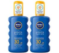 NIVEA Sun Spray Protect & Hydrate SPF30 48h Hydratation 2x200 ml