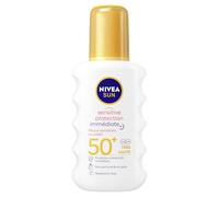 Nivea Sun – Spray solaire Sensitive – Protection immédiate SPF50+ pour peaux sensibles – 200 ml