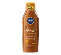 Nivea Sun Tropical Bronze Lotion solaire SPF 6 - Protection solaire pour bronzage longue durée sans autobronzant - à l'extrait de carotène et à la vitamine E, 200 ml