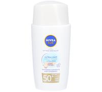 Nivea Sun Ultra Light Daily Fluid + Hyaluron | Tinted Fluide 40 ml