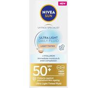 NIVEA SUN Ultra Light Daily Fluid Light Teint SPF50+ 40 ml