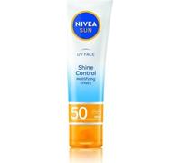 NIVEA Sun UV Face Shine Control SPF 50 Cream 50ml Crème solaire pour les peaux délicates du visage