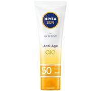 Nivea Sun UV Visage Anti-Âge Q10 Crème Solaire IP50 Peaux Normales Et Sèches 50ml