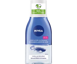 Nivea Visage Desmaquillante Ojos Waterproof Doble Acción 125ml