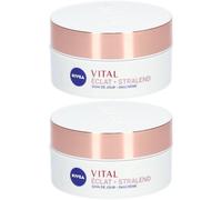Nivea Vital Éclat Soin de Jour Crème De 2x50 ml