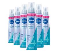 NIVEA Volume Care Styling Mousse - Lot de 6 x 150 ml Mousse Cheveux