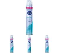 NIVEA Volume & Hold Spray coiffant fortifiant avec protection UV, panthénol et vitamine B3, laque pour visiblement plus de volume et de tenue 24 h (niveau 4), spray de soin végétalien sans silicone