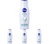 NIVEA Volume Wonder Shampooing repulpant 400 ml (Lot de 4)