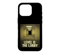 Niveau 0 Lobby Backrooms Liminal Space Coque pour iPhone 16 Pro