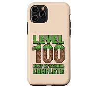Niveau 100 Days of School Complete Gamer 100th Day Boys Kids Coque pour iPhone 11 Pro