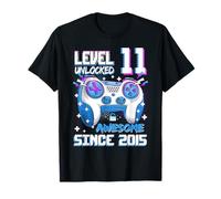 Niveau 11 Unlocked Awesome 2015 11th Birthday Boy Jeux vidéo T-Shirt