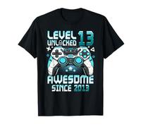 Niveau 13 Unlocked Awesome 2013 Birthday 13th Video Game T-Shirt