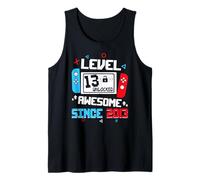 Niveau 13 Unlocked Awesome Since 2013 13th Birthday Débardeur