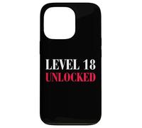 Niveau 18 Unlocked Funny 18th Birthday Coque pour iPhone 13 Pro