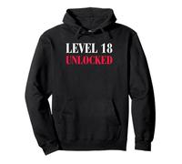 Niveau 18 Unlocked Funny 18th Birthday Sweat à Capuche
