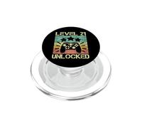 Niveau 21 Débloqué 21e Anniversaire Vingt et Un Ans PopSockets PopGrip pour MagSafe